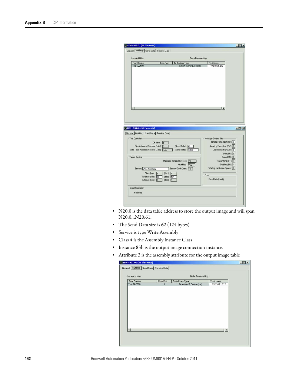 Rockwell Automation 56RF RFID System User Manual User Manual | Page 142 / 156