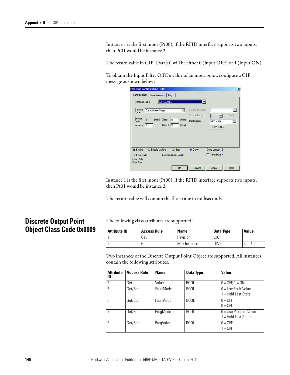 Rockwell Automation 56RF RFID System User Manual User Manual | Page 146 / 156