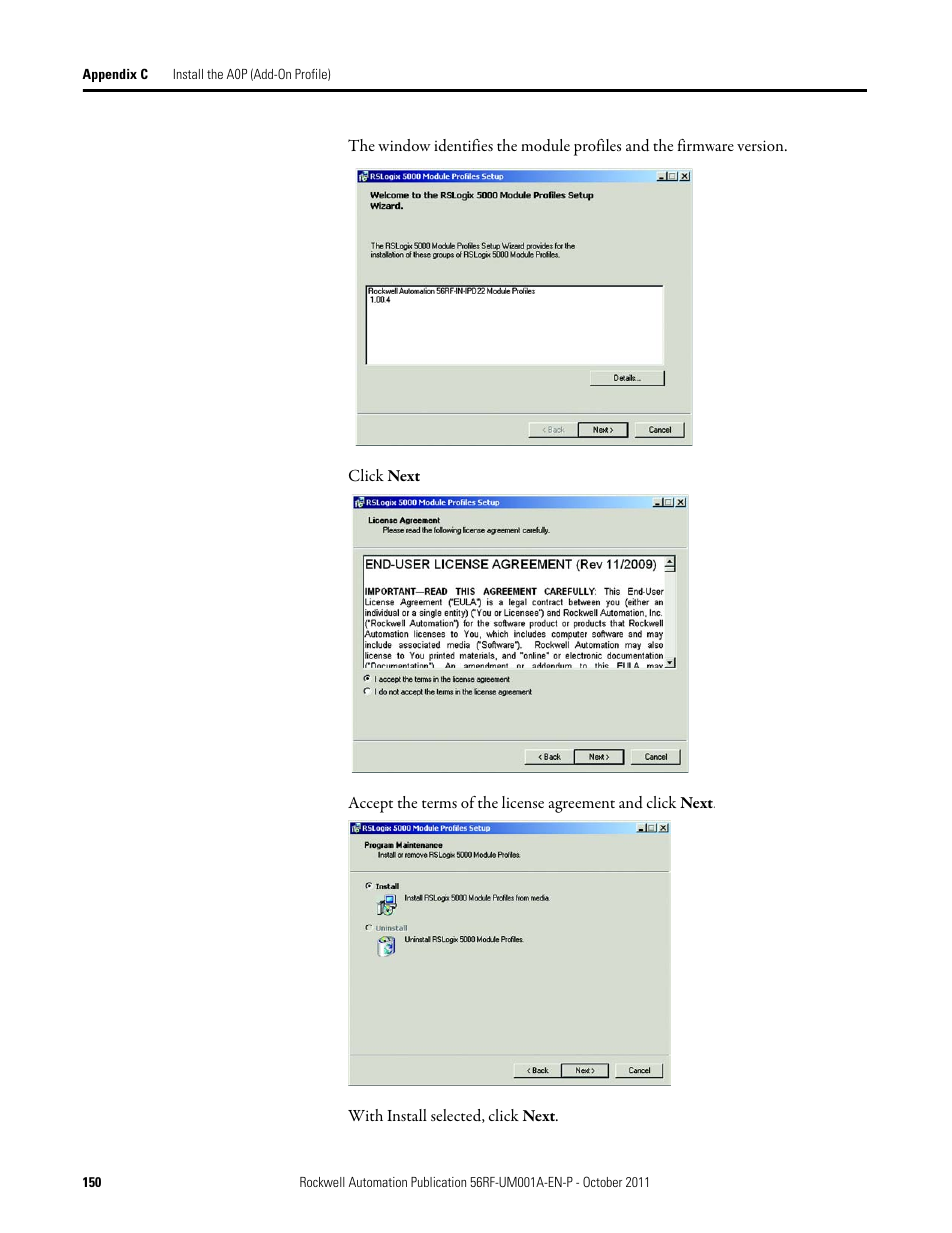 Rockwell Automation 56RF RFID System User Manual User Manual | Page 150 / 156