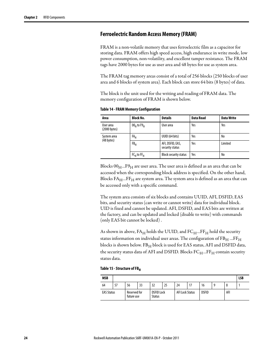 Rockwell Automation 56RF RFID System User Manual User Manual | Page 24 / 156