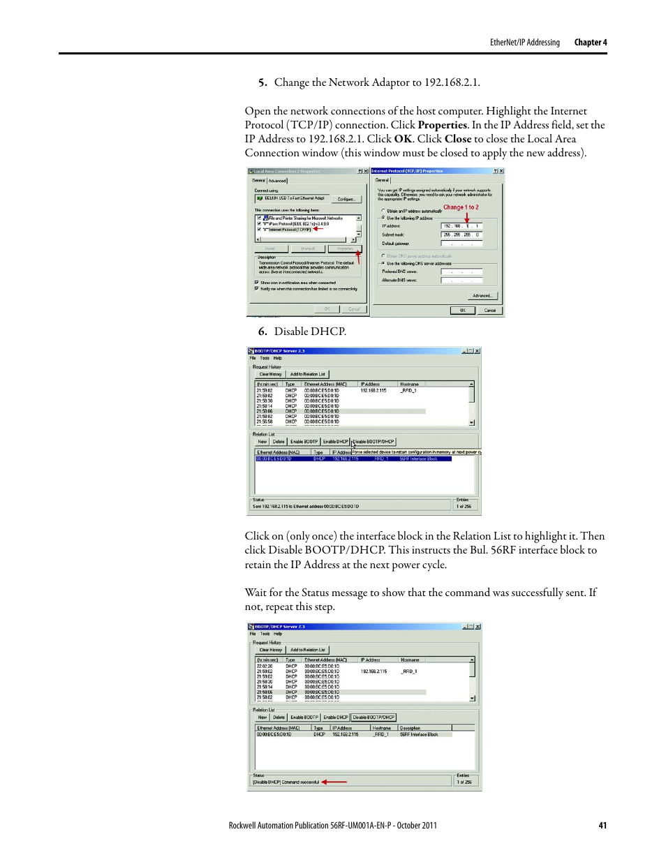 Rockwell Automation 56RF RFID System User Manual User Manual | Page 41 / 156