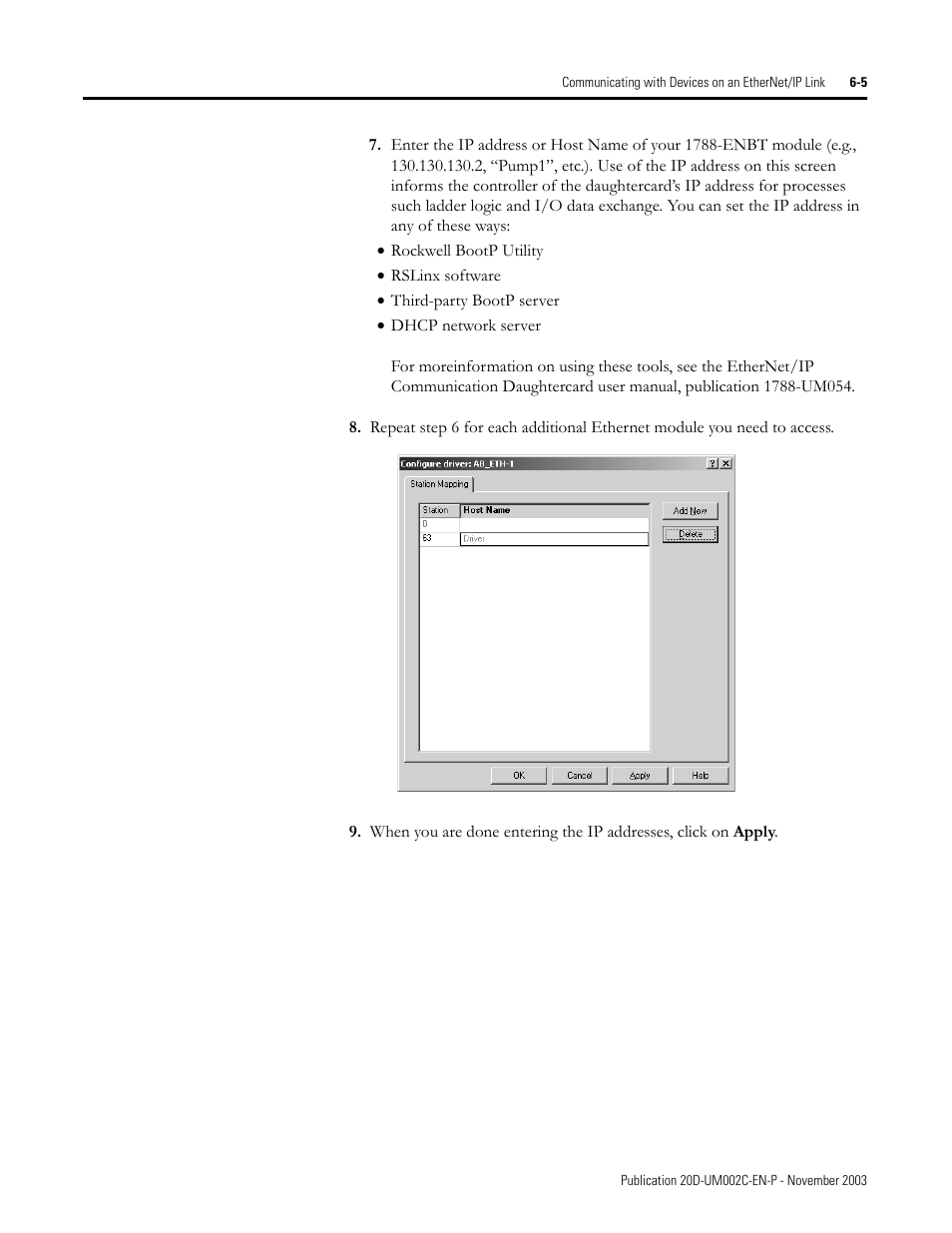 Rockwell Automation 5720 DriveLogix System User Manual | Page 121 / 263