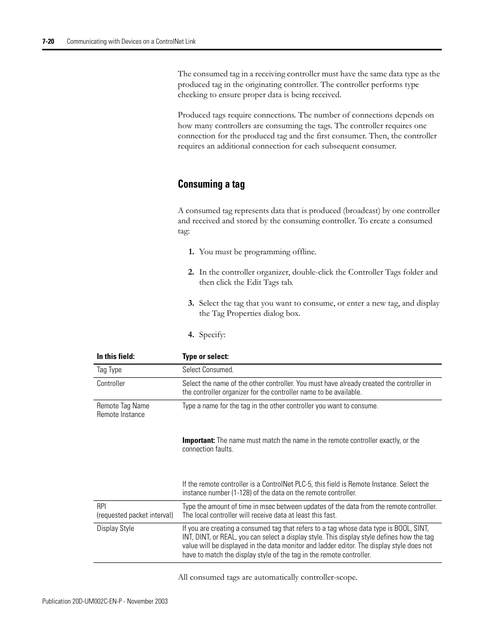 Rockwell Automation 5720 DriveLogix System User Manual | Page 166 / 263