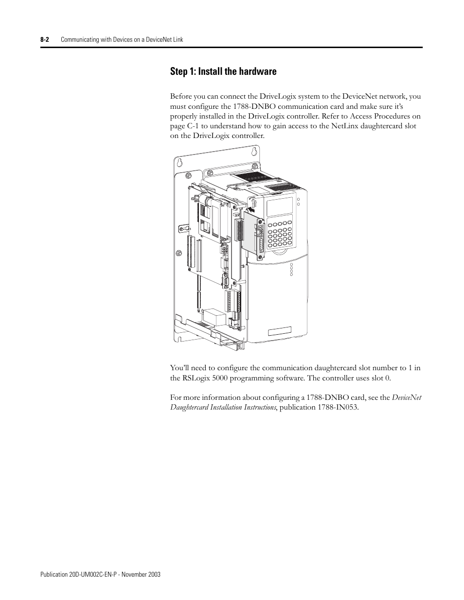 Rockwell Automation 5720 DriveLogix System User Manual | Page 182 / 263