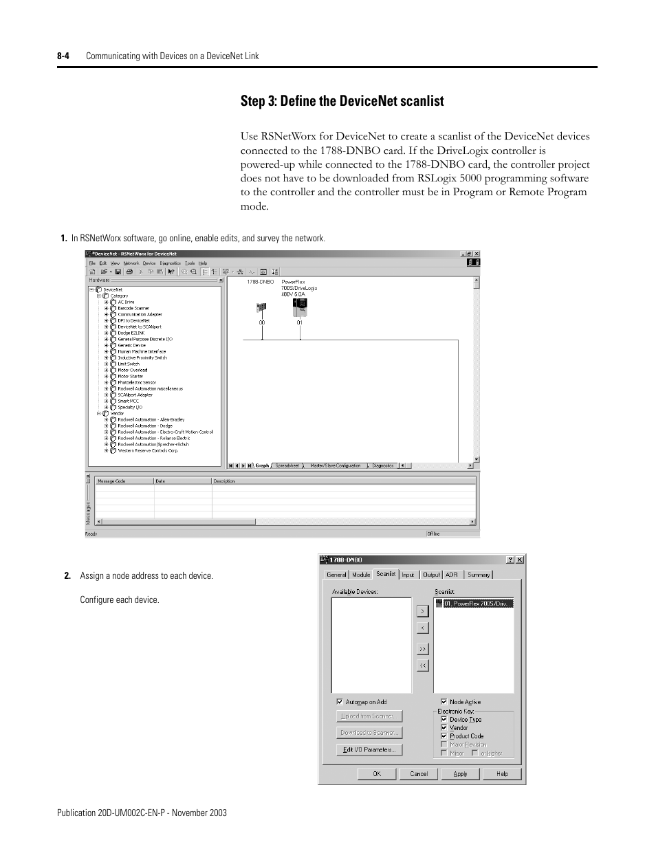 Rockwell Automation 5720 DriveLogix System User Manual | Page 184 / 263