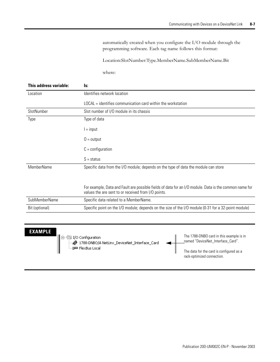 Rockwell Automation 5720 DriveLogix System User Manual | Page 187 / 263