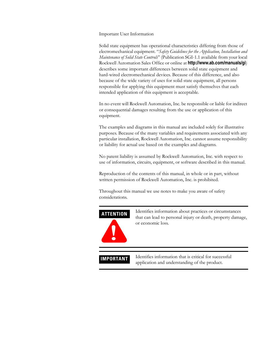 Rockwell Automation 5720 DriveLogix System User Manual | Page 2 / 263