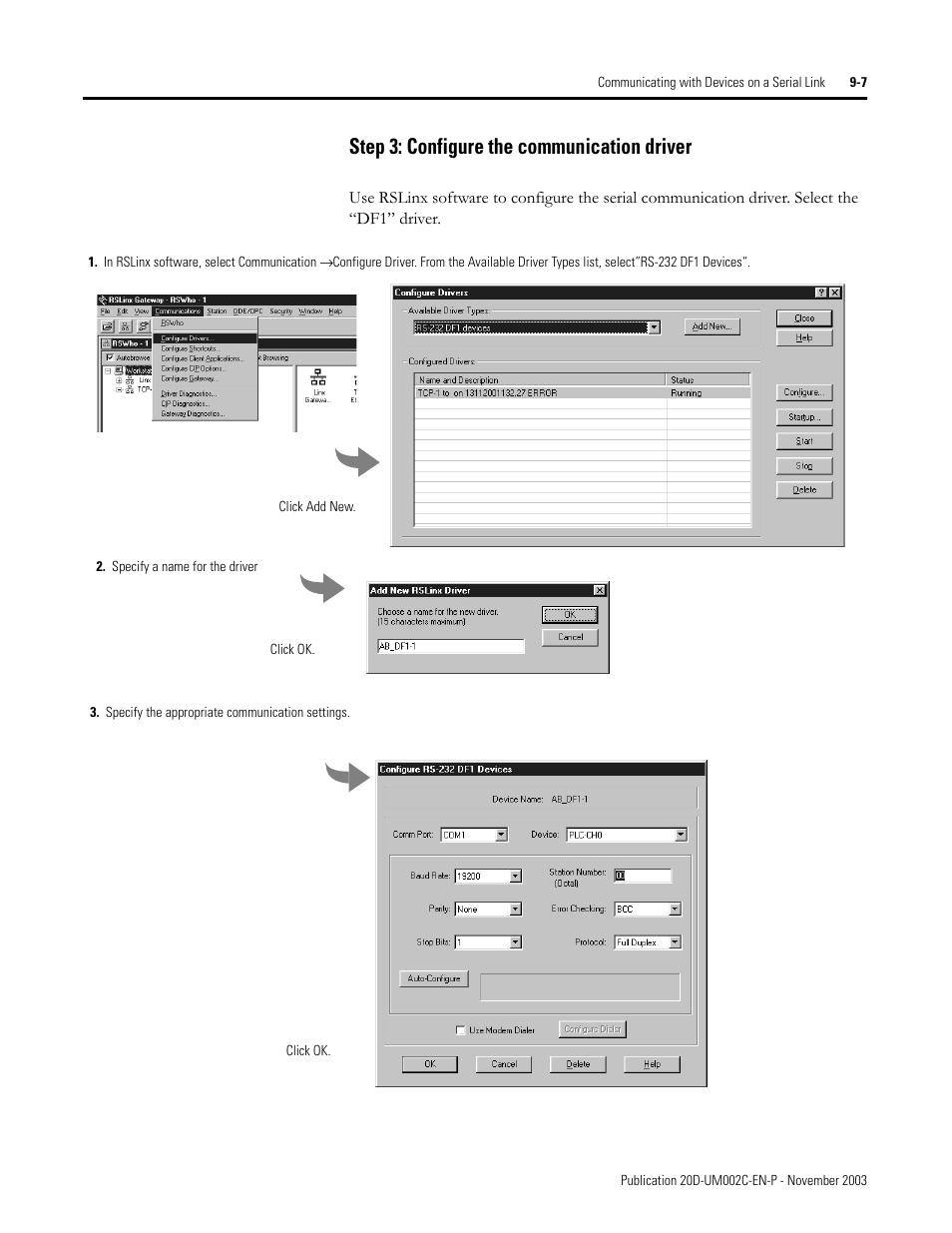 Rockwell Automation 5720 DriveLogix System User Manual | Page 201 / 263