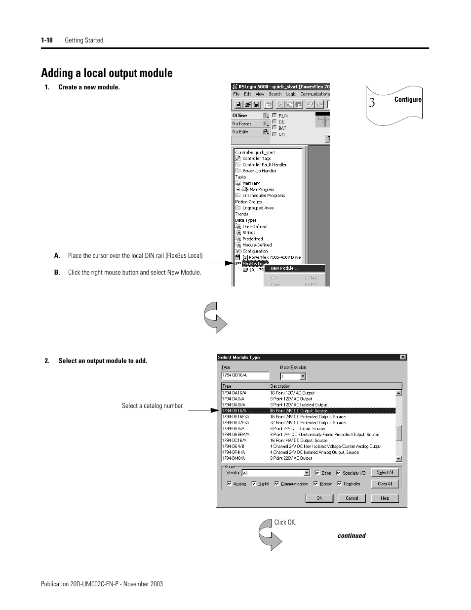 Adding a local output module | Rockwell Automation 5720 DriveLogix System User Manual | Page 22 / 263