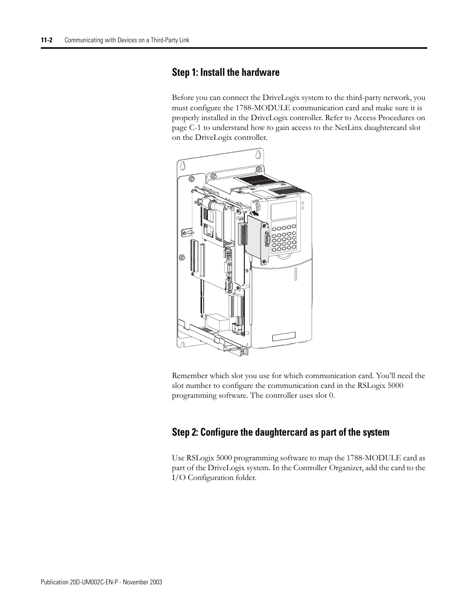 Rockwell Automation 5720 DriveLogix System User Manual | Page 222 / 263