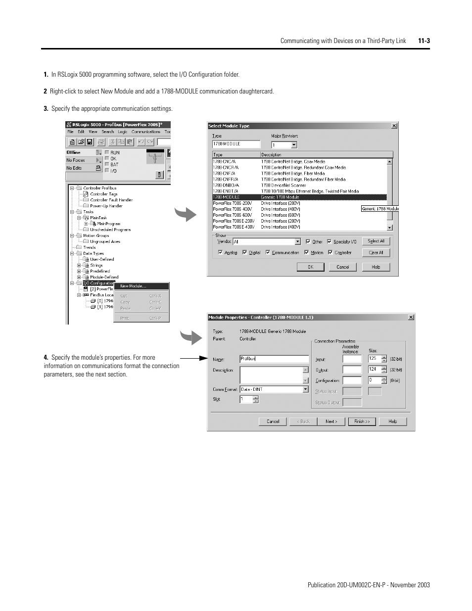 Rockwell Automation 5720 DriveLogix System User Manual | Page 223 / 263