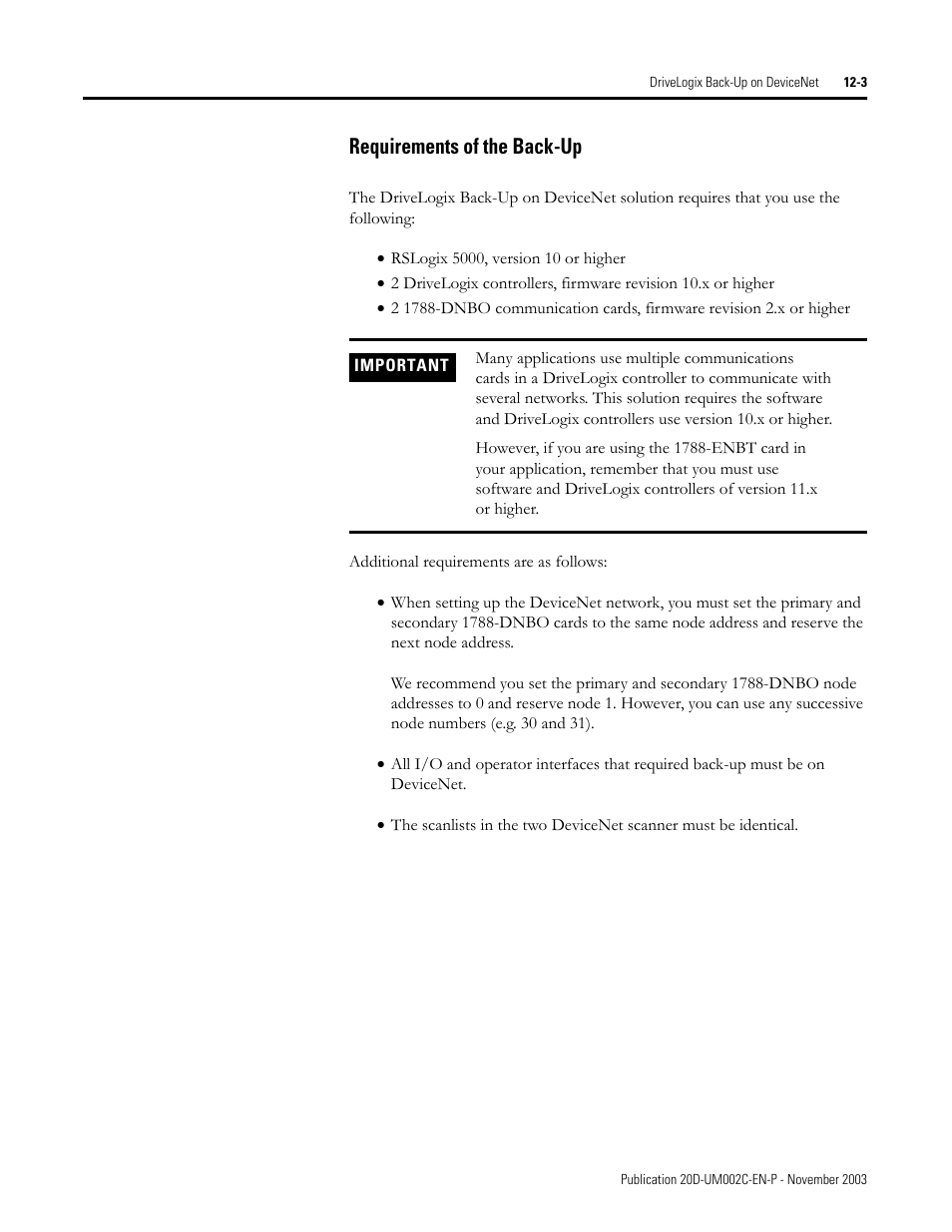 Rockwell Automation 5720 DriveLogix System User Manual | Page 227 / 263