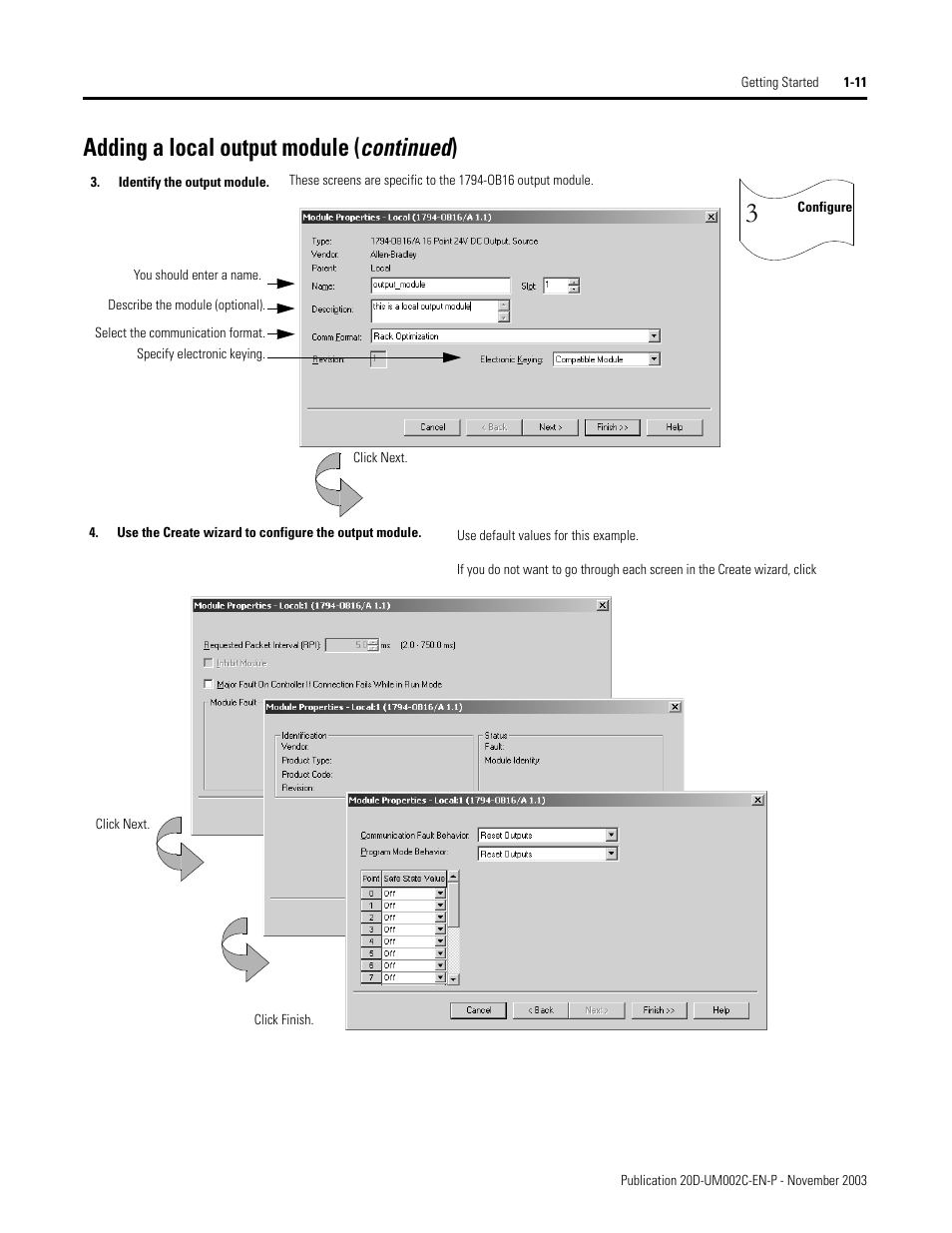 Adding a local output module (continued) | Rockwell Automation 5720 DriveLogix System User Manual | Page 23 / 263