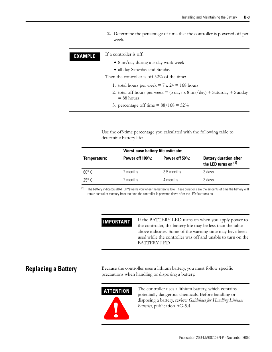 Replacing a battery | Rockwell Automation 5720 DriveLogix System User Manual | Page 247 / 263