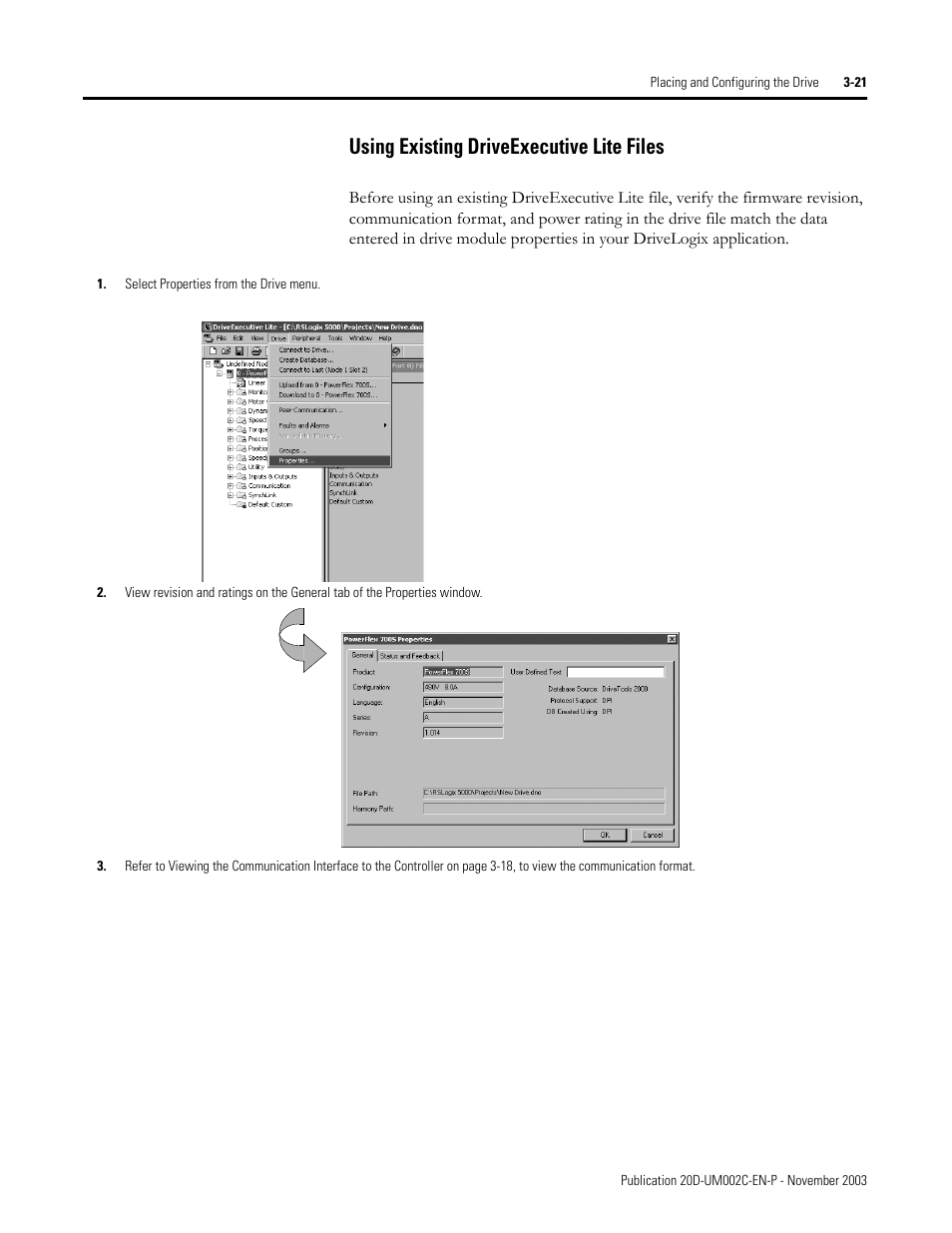 Rockwell Automation 5720 DriveLogix System User Manual | Page 79 / 263