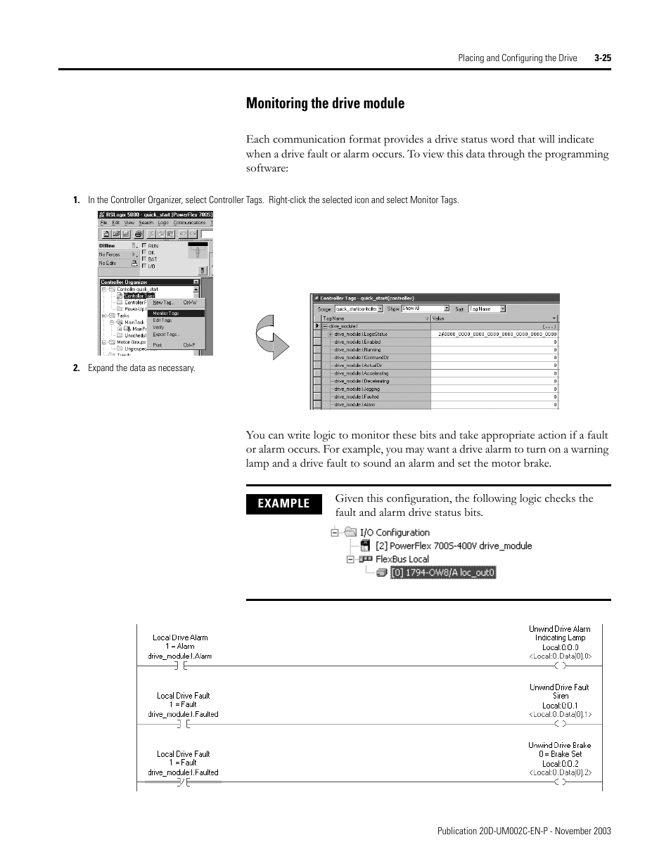 Rockwell Automation 5720 DriveLogix System User Manual | Page 83 / 263