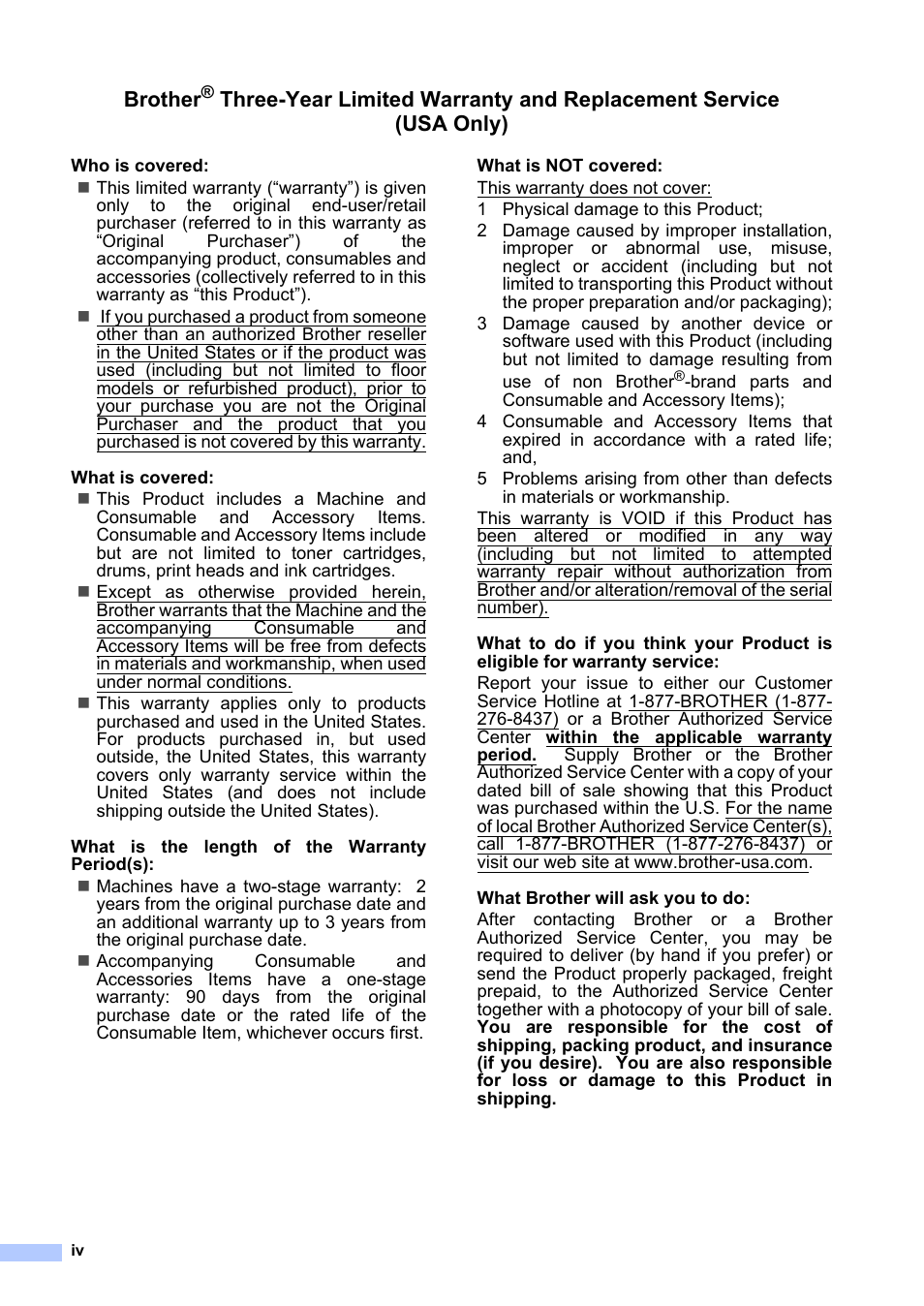 Brother | Brother DCP-8085DN User Manual | Page 6 / 158