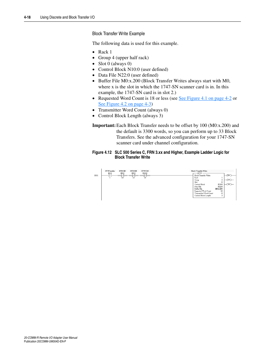 Rockwell Automation 20-COMM-R Remote I/O Adapter User Manual | Page 54 / 128