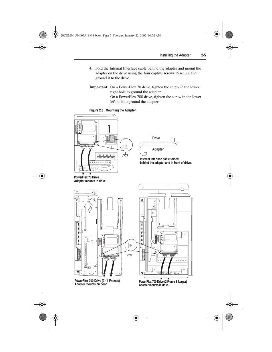 Figure 2.3 | Rockwell Automation 20-COMM-I Interbus Adapter User Manual | Page 21 / 118