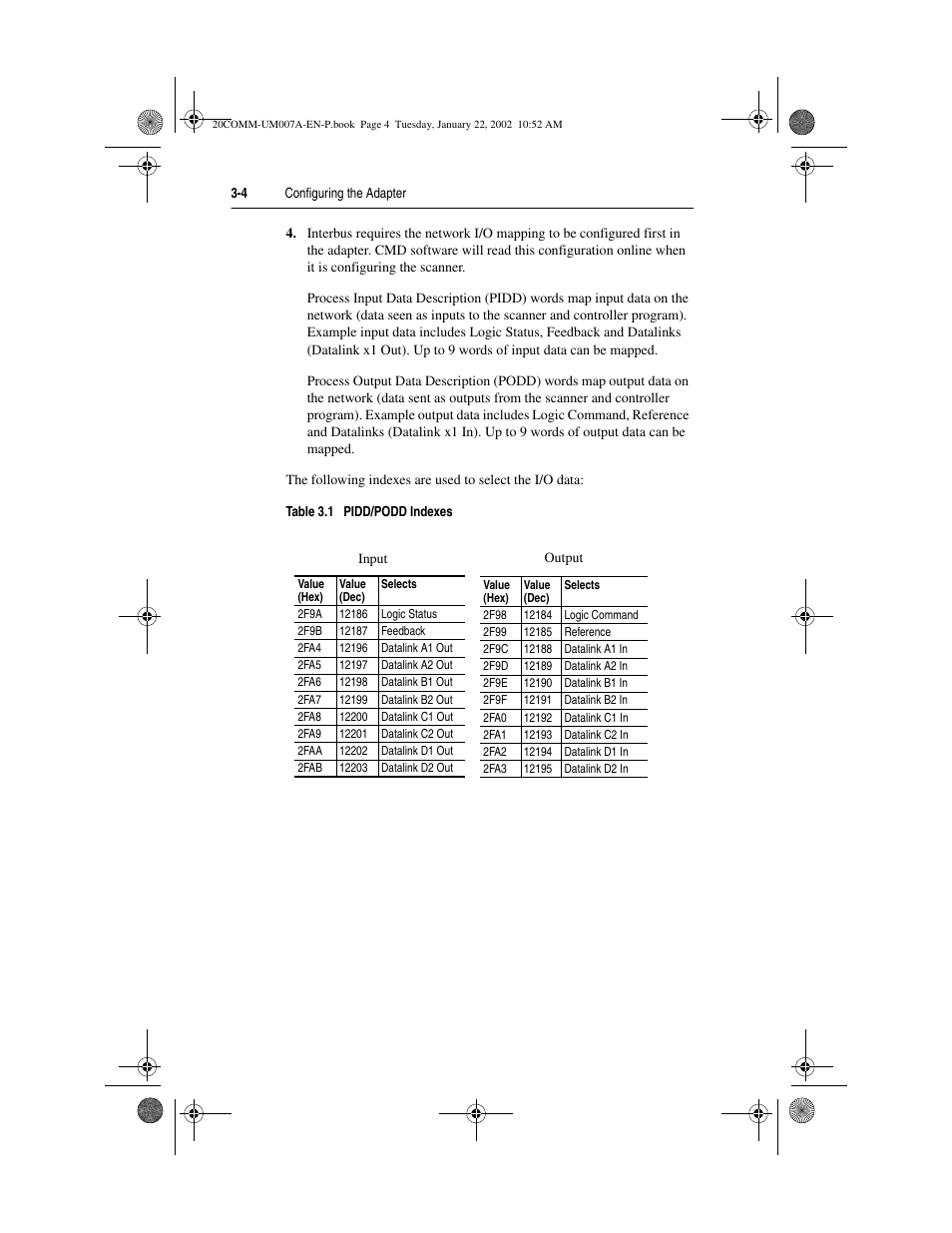 Rockwell Automation 20-COMM-I Interbus Adapter User Manual | Page 26 / 118