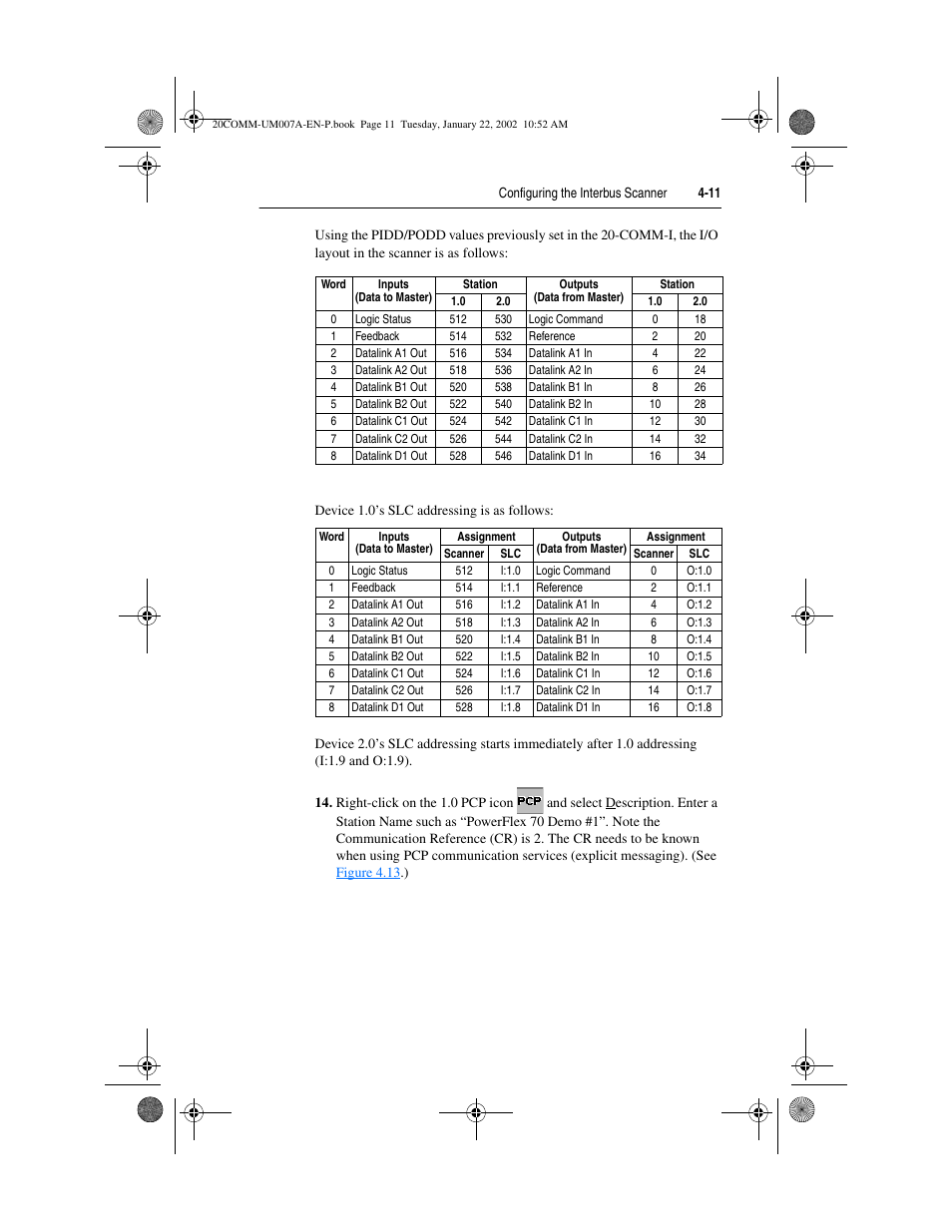 Rockwell Automation 20-COMM-I Interbus Adapter User Manual | Page 43 / 118