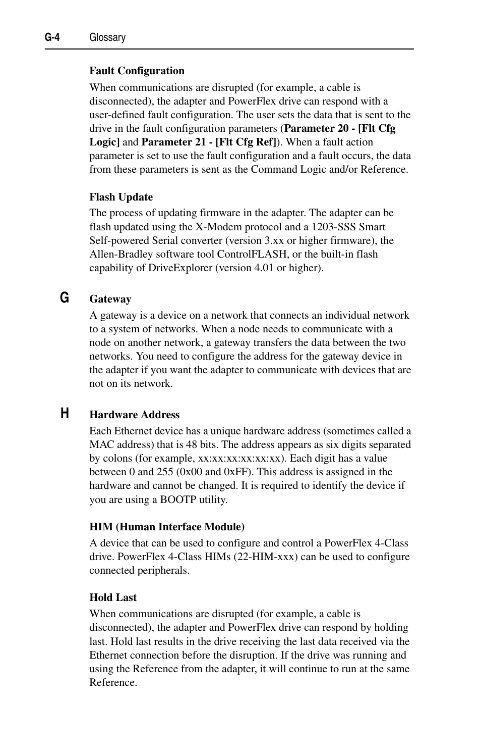 Rockwell Automation 22-COMM-E EtherNet/IP Adapter User Manual | Page 154 / 166