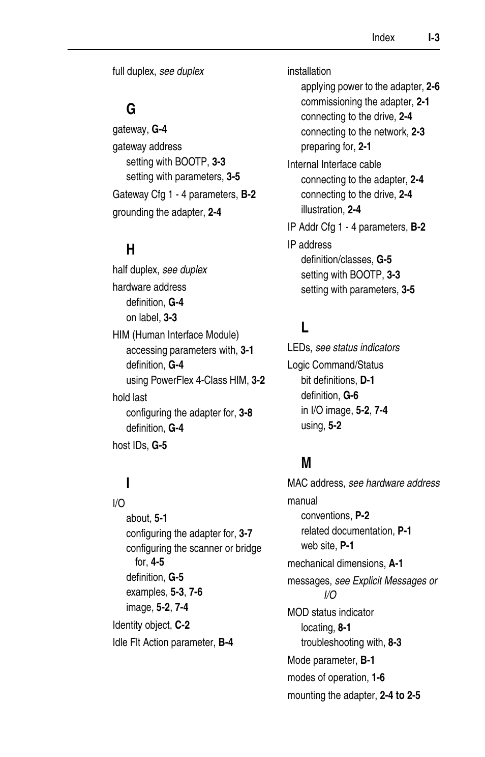 Rockwell Automation 22-COMM-E EtherNet/IP Adapter User Manual | Page 161 / 166