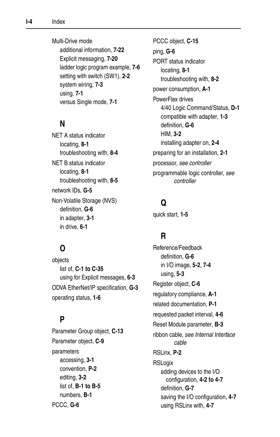 Rockwell Automation 22-COMM-E EtherNet/IP Adapter User Manual | Page 162 / 166