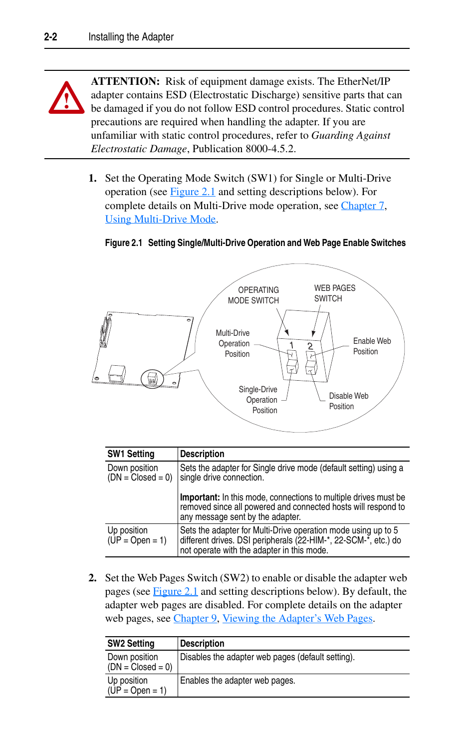 Rockwell Automation 22-COMM-E EtherNet/IP Adapter User Manual | Page 20 / 166