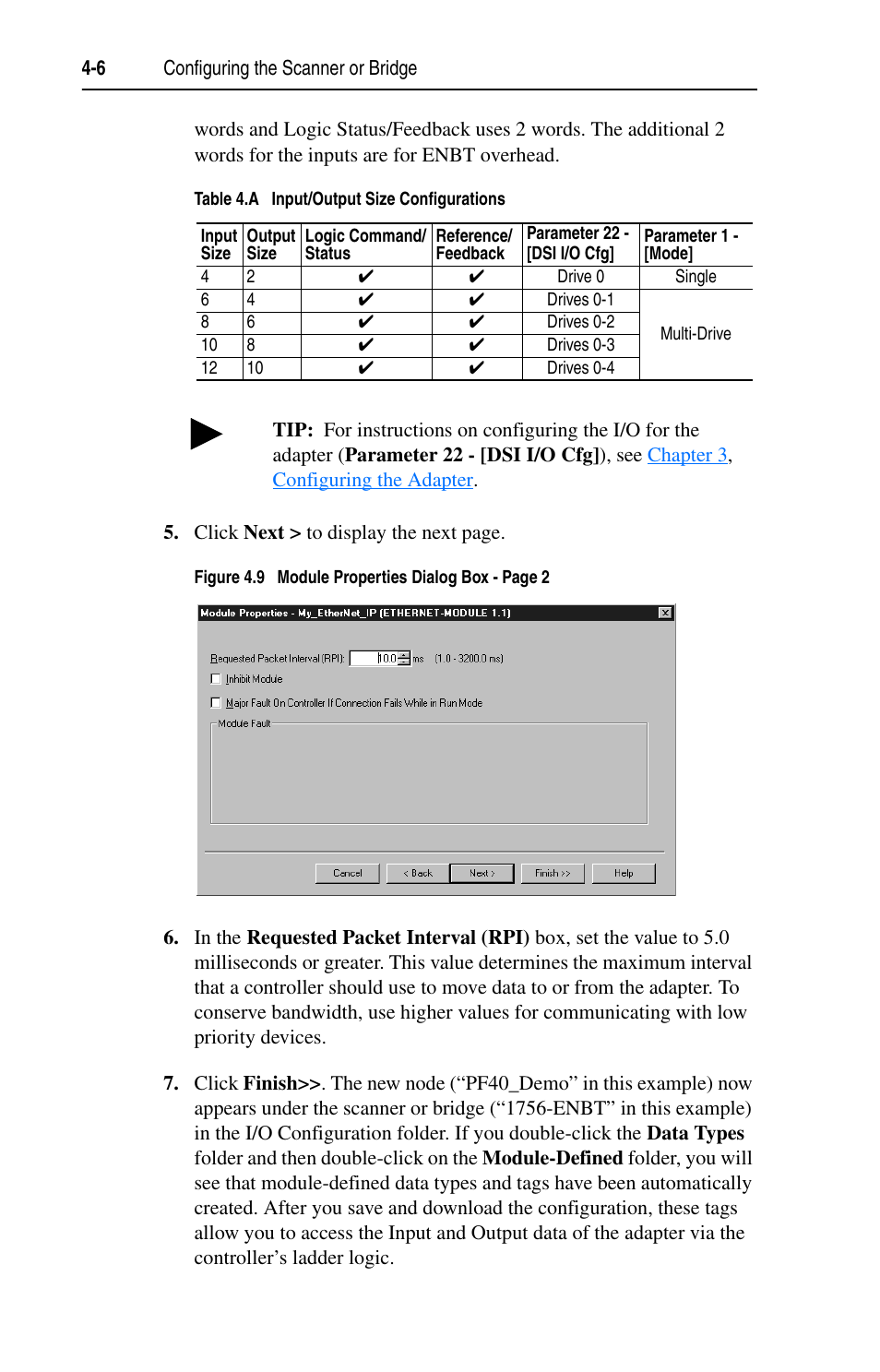 Rockwell Automation 22-COMM-E EtherNet/IP Adapter User Manual | Page 42 / 166