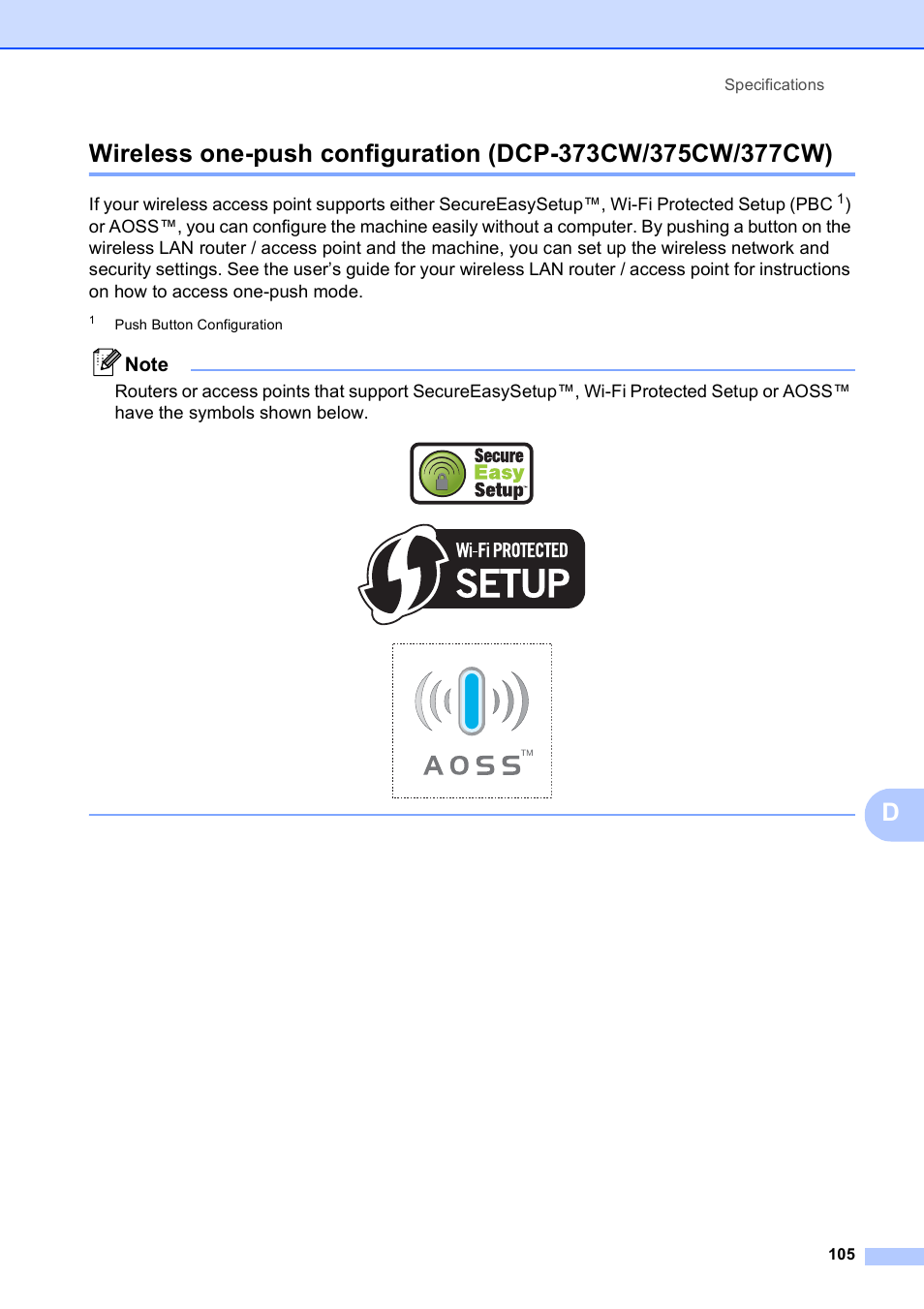 Brother DCP-193C User Manual | Page 113 / 118