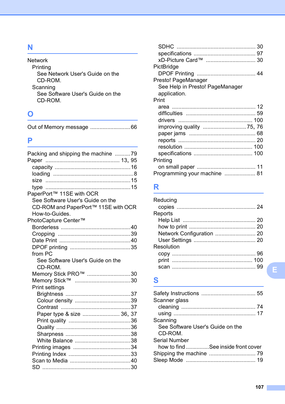 Brother DCP-193C User Manual | Page 115 / 118
