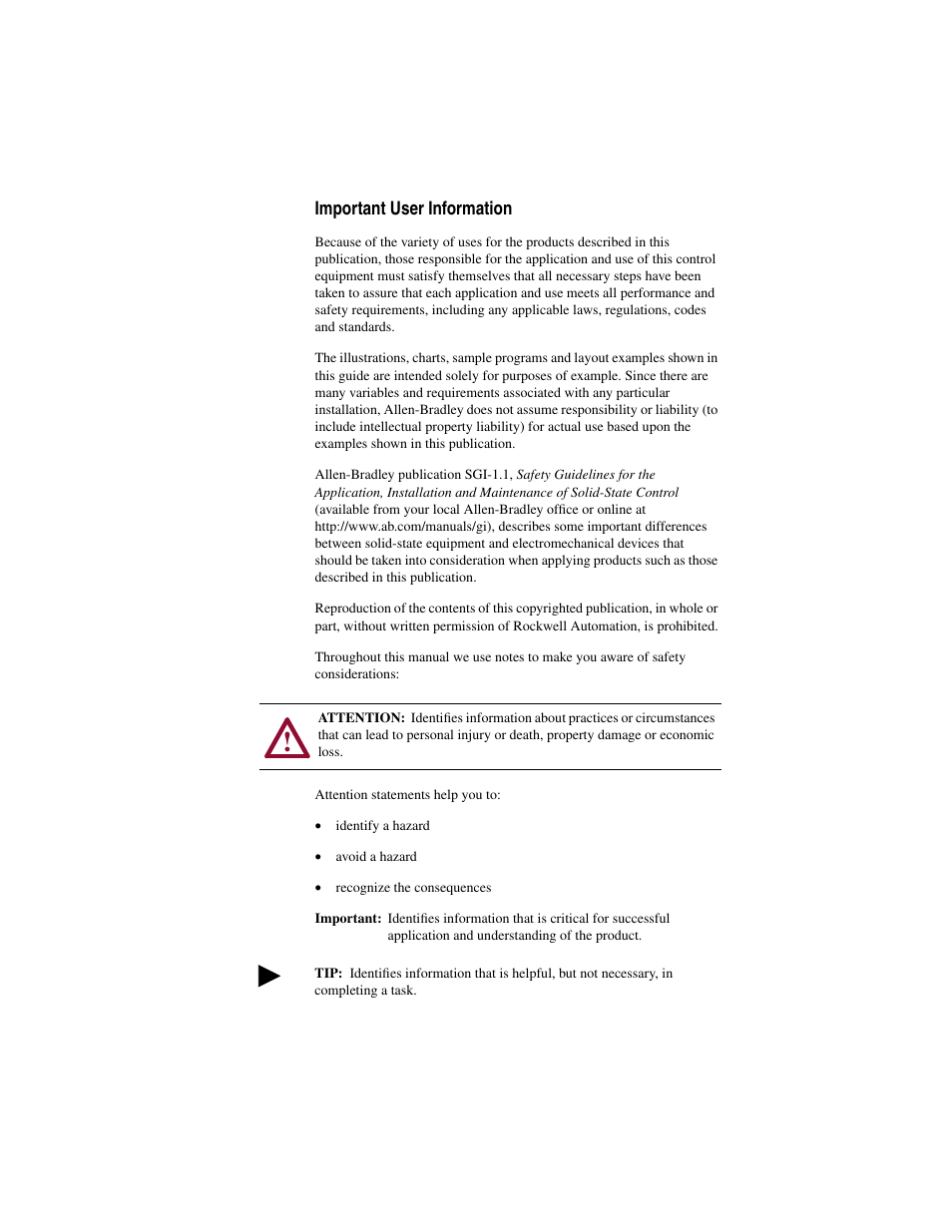 Rockwell Automation 1203-SSS Smart Self-powered Serial Converter User Manual | Page 2 / 60