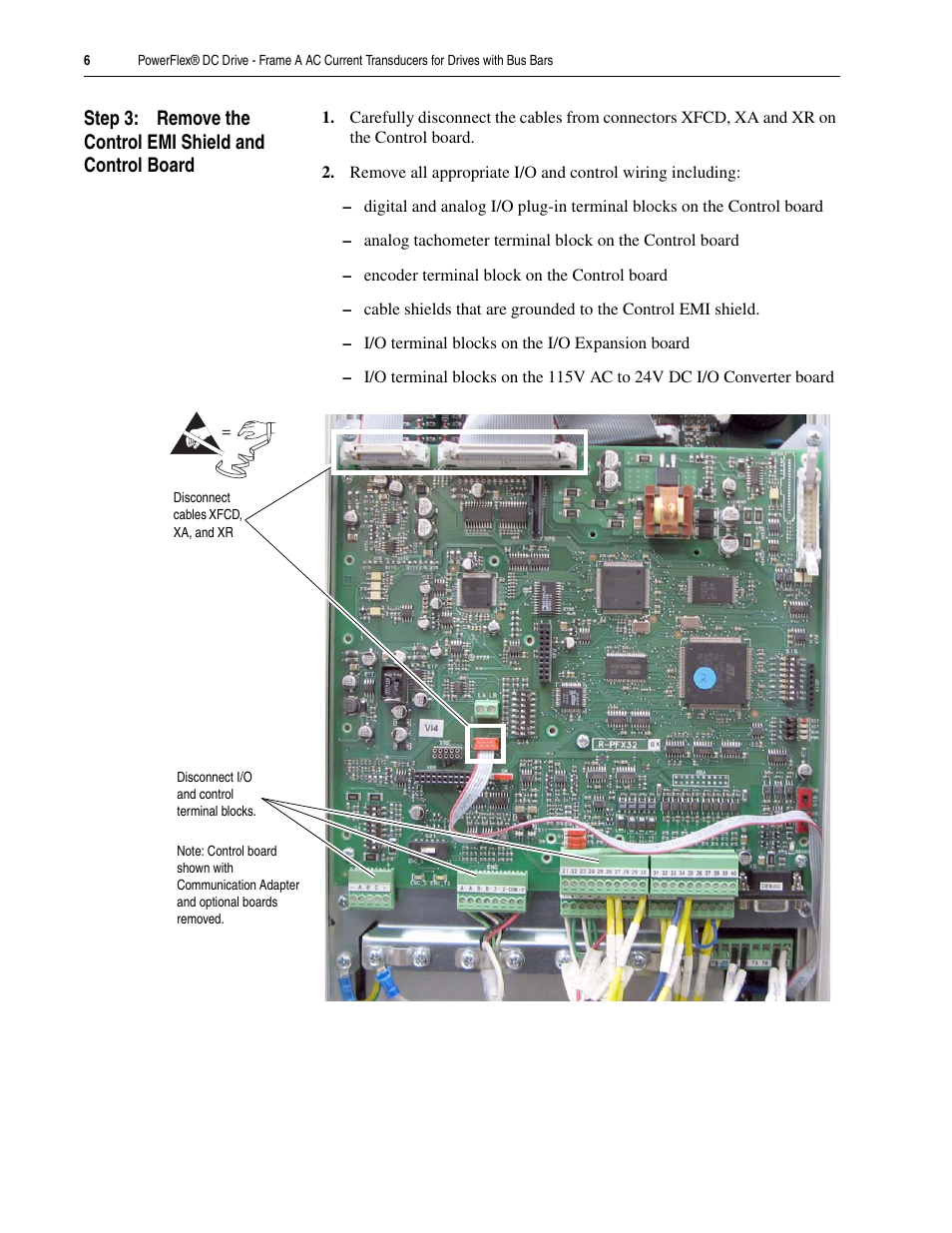 Rockwell Automation 20P PowerFlex DC Drive - Frame A AC CurrentTransducers for Drives w/Bus Bars User Manual | Page 6 / 16