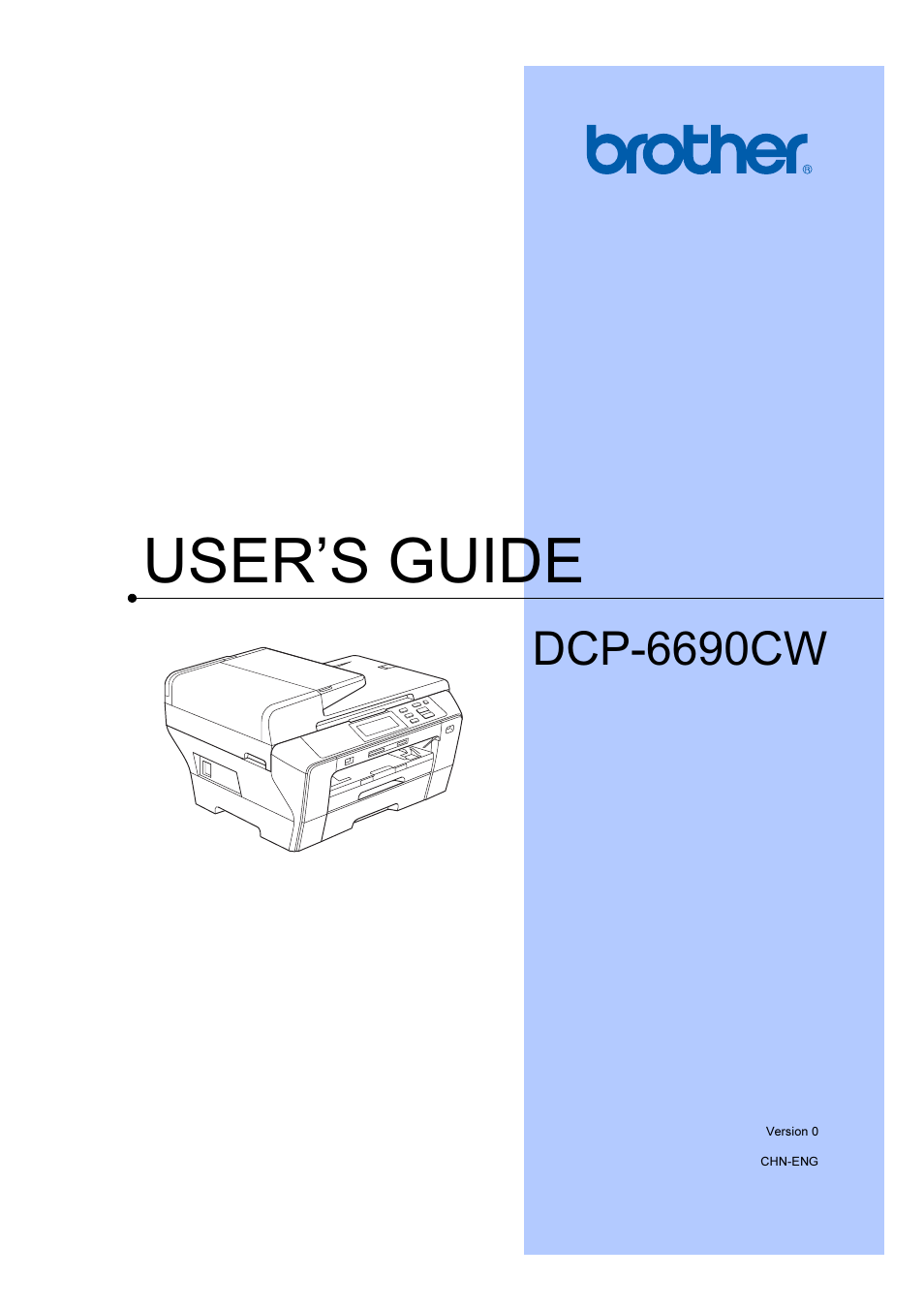 Brother DCP-6690CW User Manual | 134 pages
