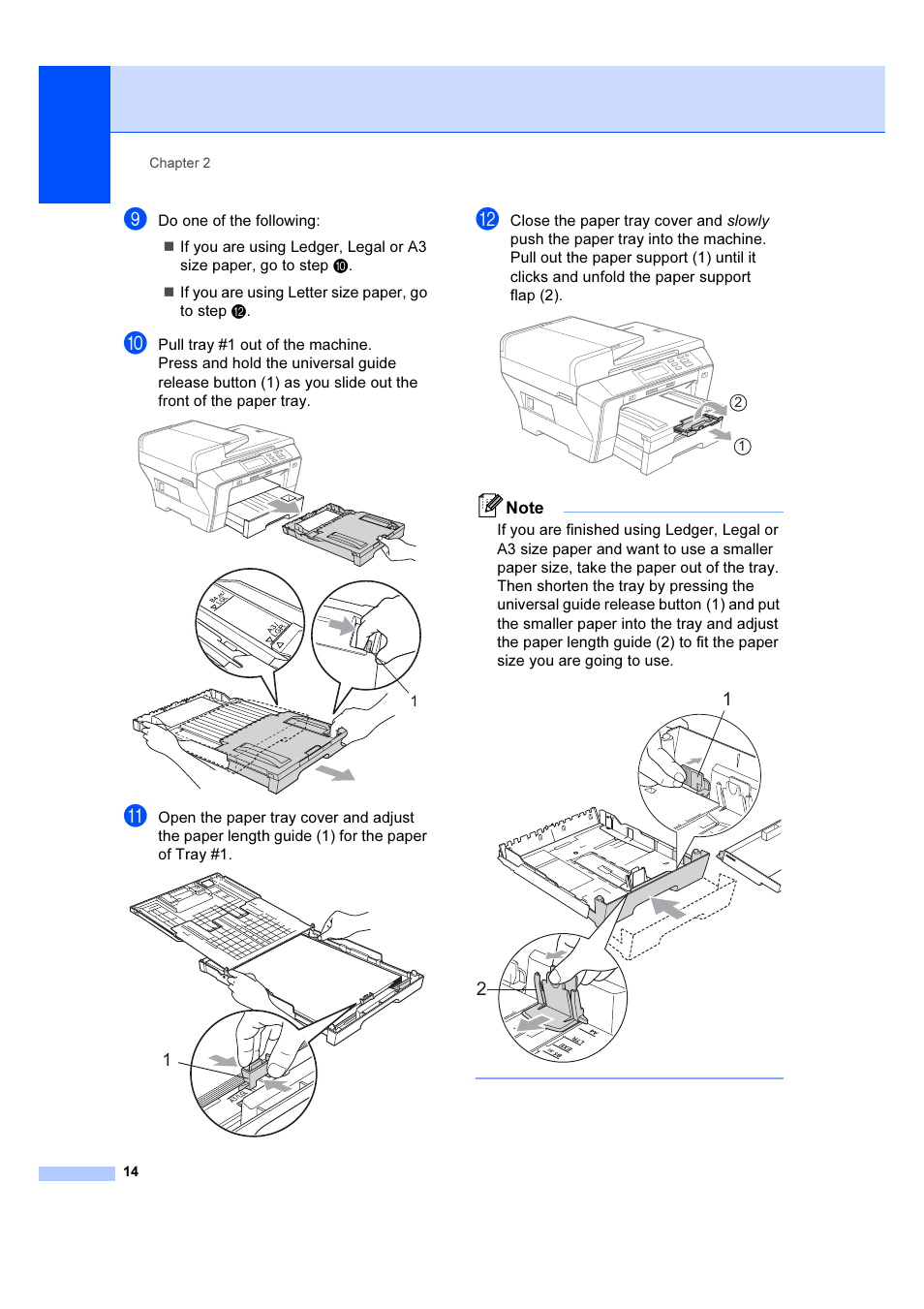 Brother DCP-6690CW User Manual | Page 20 / 134