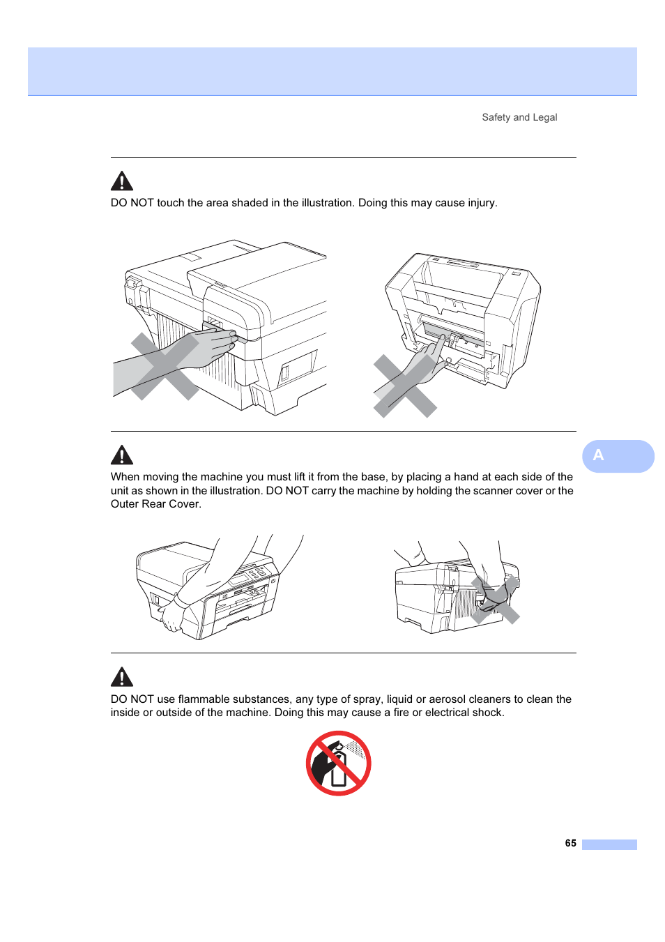 Safety and legal 65 | Brother DCP-6690CW User Manual | Page 71 / 134