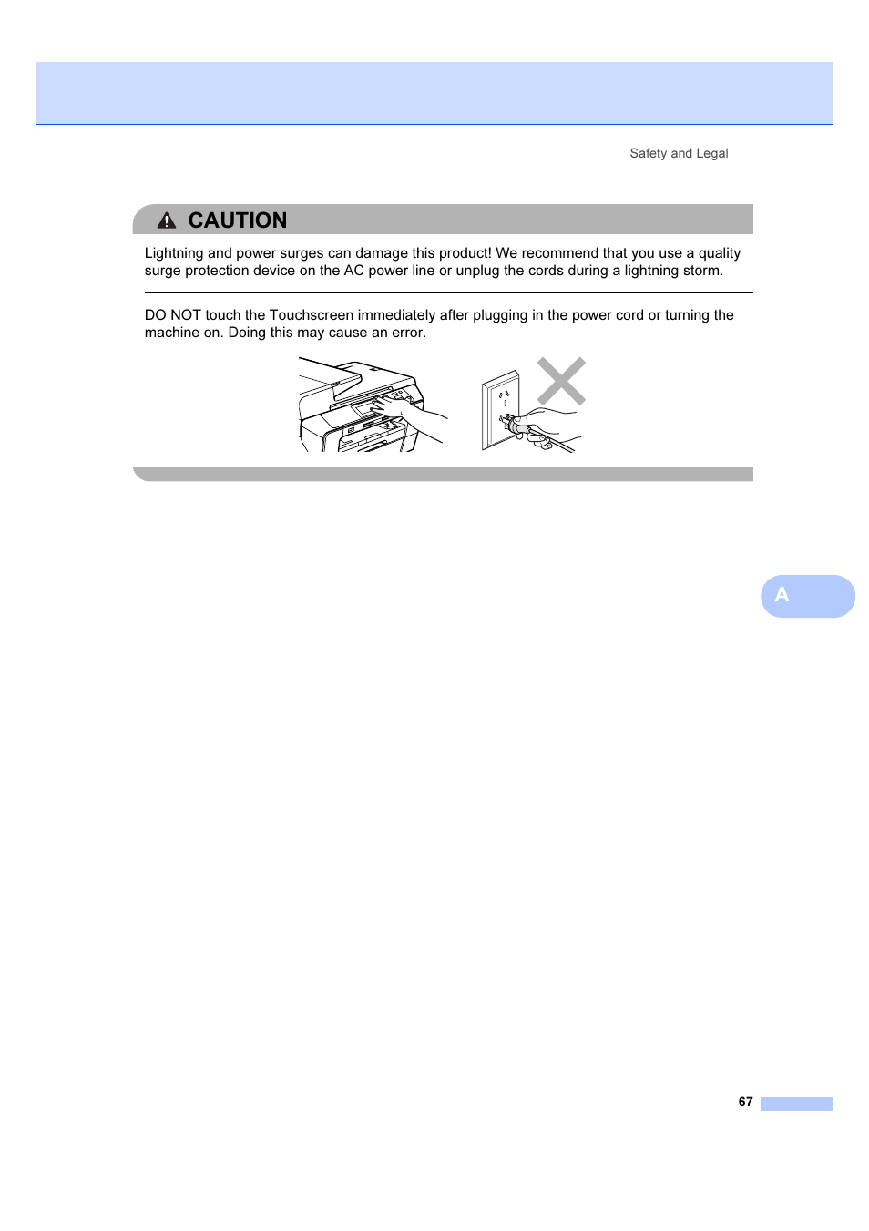 Caution | Brother DCP-6690CW User Manual | Page 73 / 134