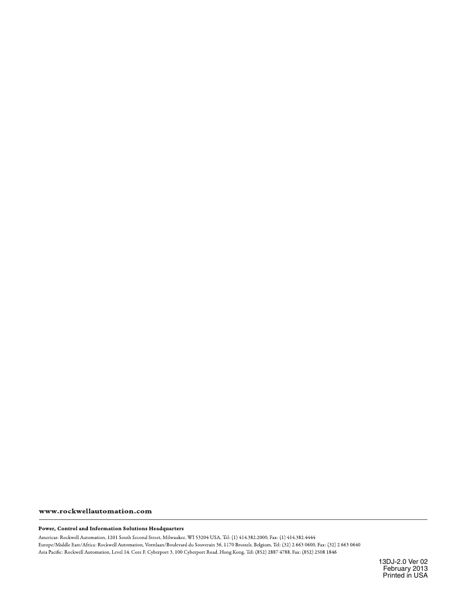 Rockwell Automation 13DJ3 Liquid Level Controls User Manual | Page 16 / 16