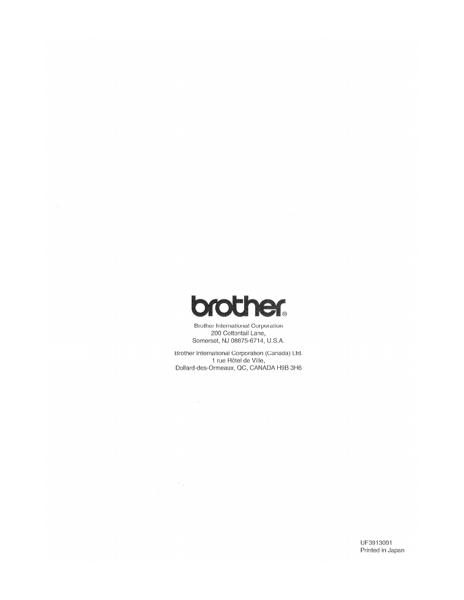 Brother | Brother INTELLIFAX 900 User Manual | Page 104 / 104