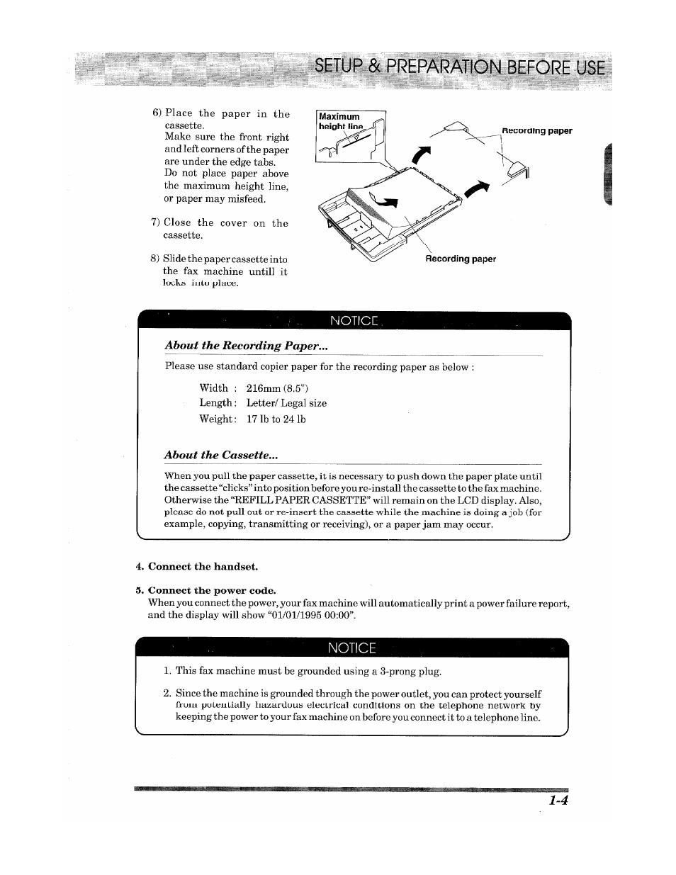 Brother INTELLIFAX 900 User Manual | Page 13 / 104