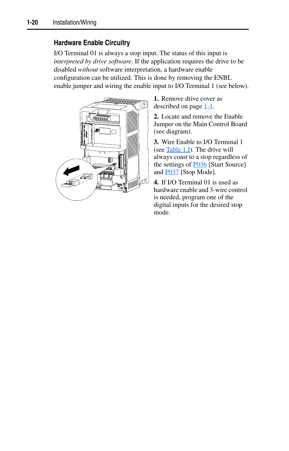 Rockwell Automation 22D PowerFlex 40P User Manual, FRN 3 User Manual | Page 30 / 200