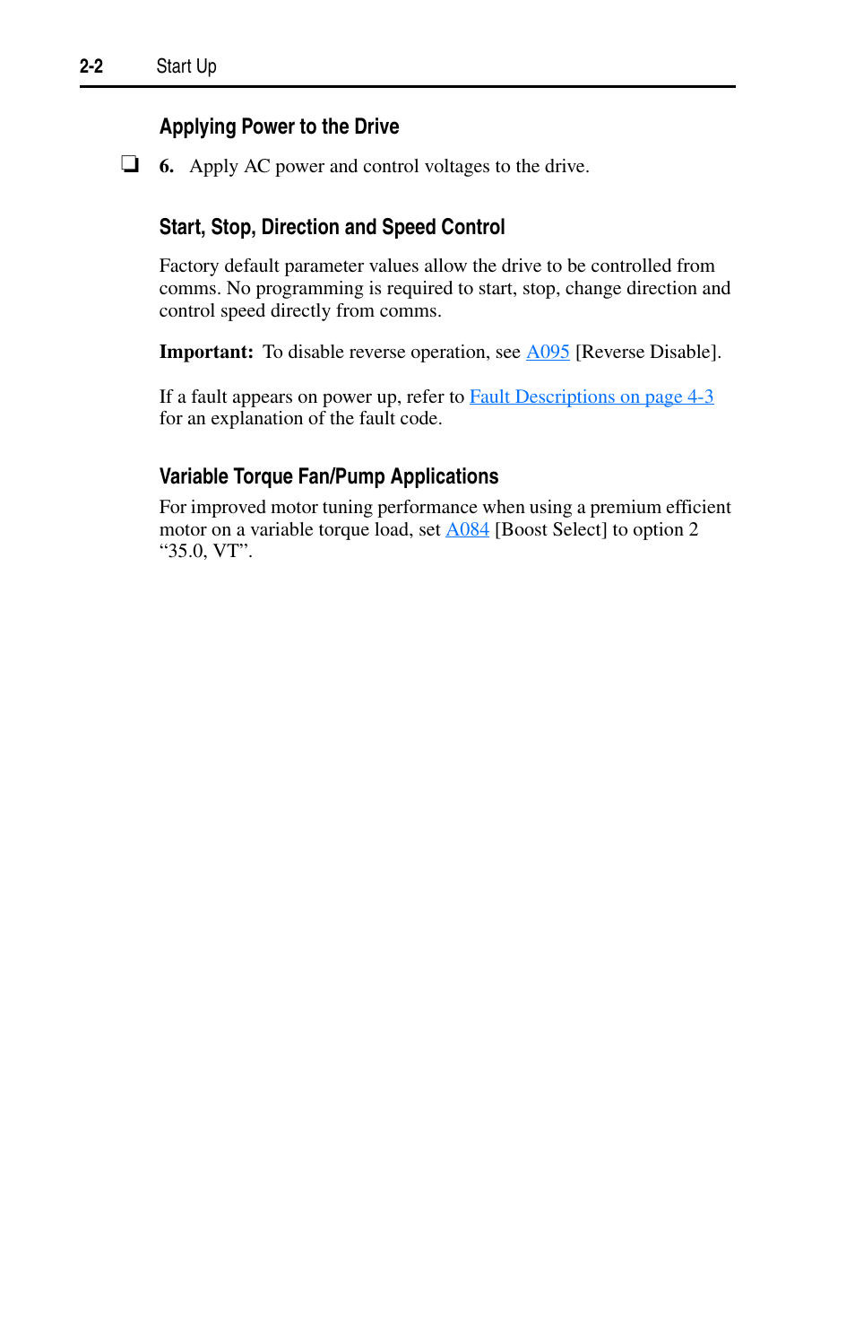 Rockwell Automation 22D PowerFlex 40P User Manual, FRN 3 User Manual | Page 44 / 200
