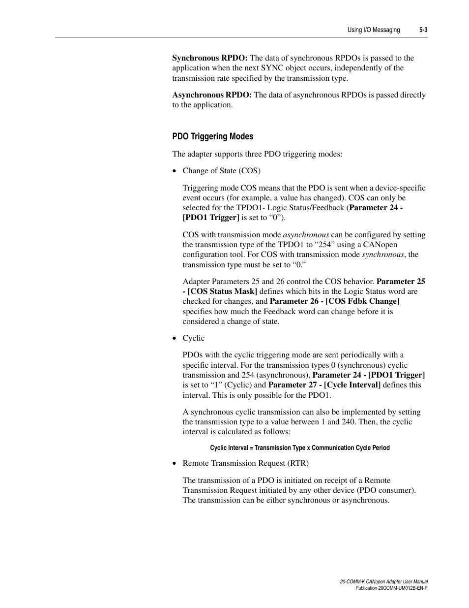 Rockwell Automation 20-COMM-K CANopen Adapter User Manual | Page 45 / 124