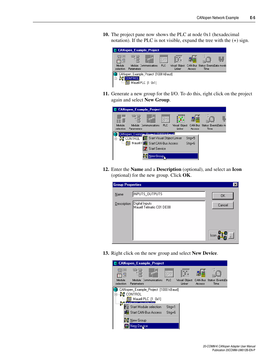 Rockwell Automation 20-COMM-K CANopen Adapter User Manual | Page 81 / 124