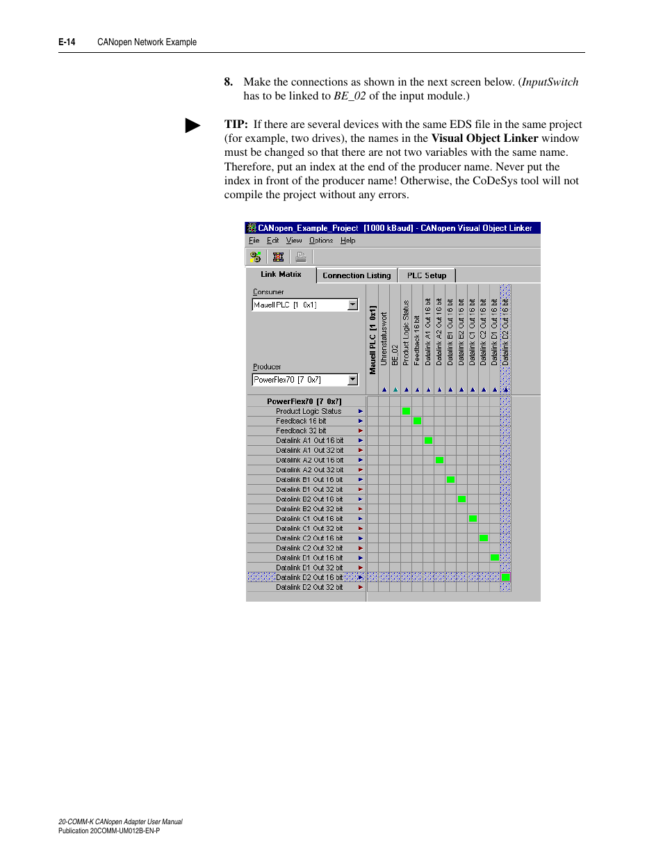 Rockwell Automation 20-COMM-K CANopen Adapter User Manual | Page 90 / 124