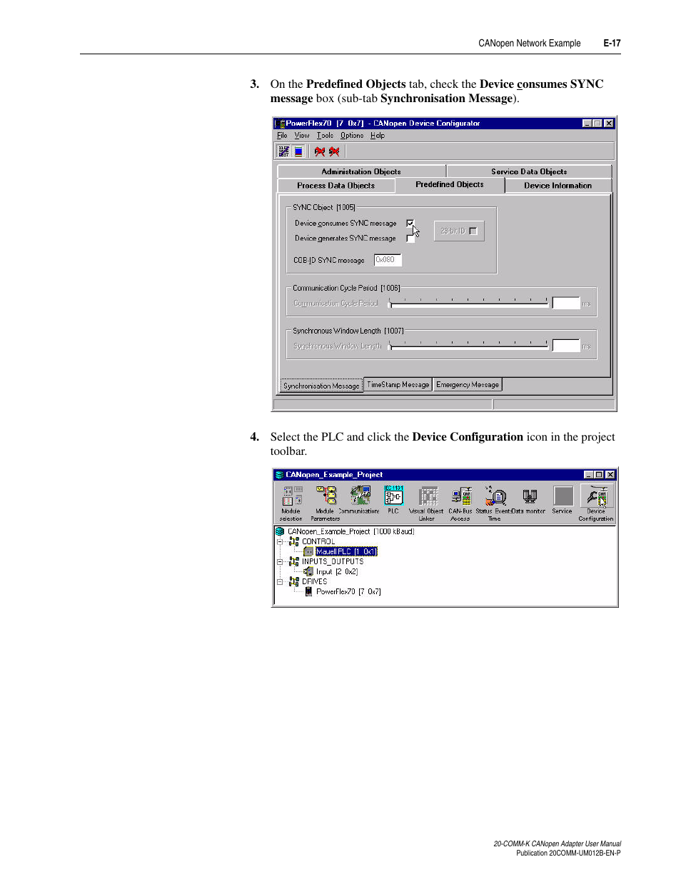 Rockwell Automation 20-COMM-K CANopen Adapter User Manual | Page 93 / 124