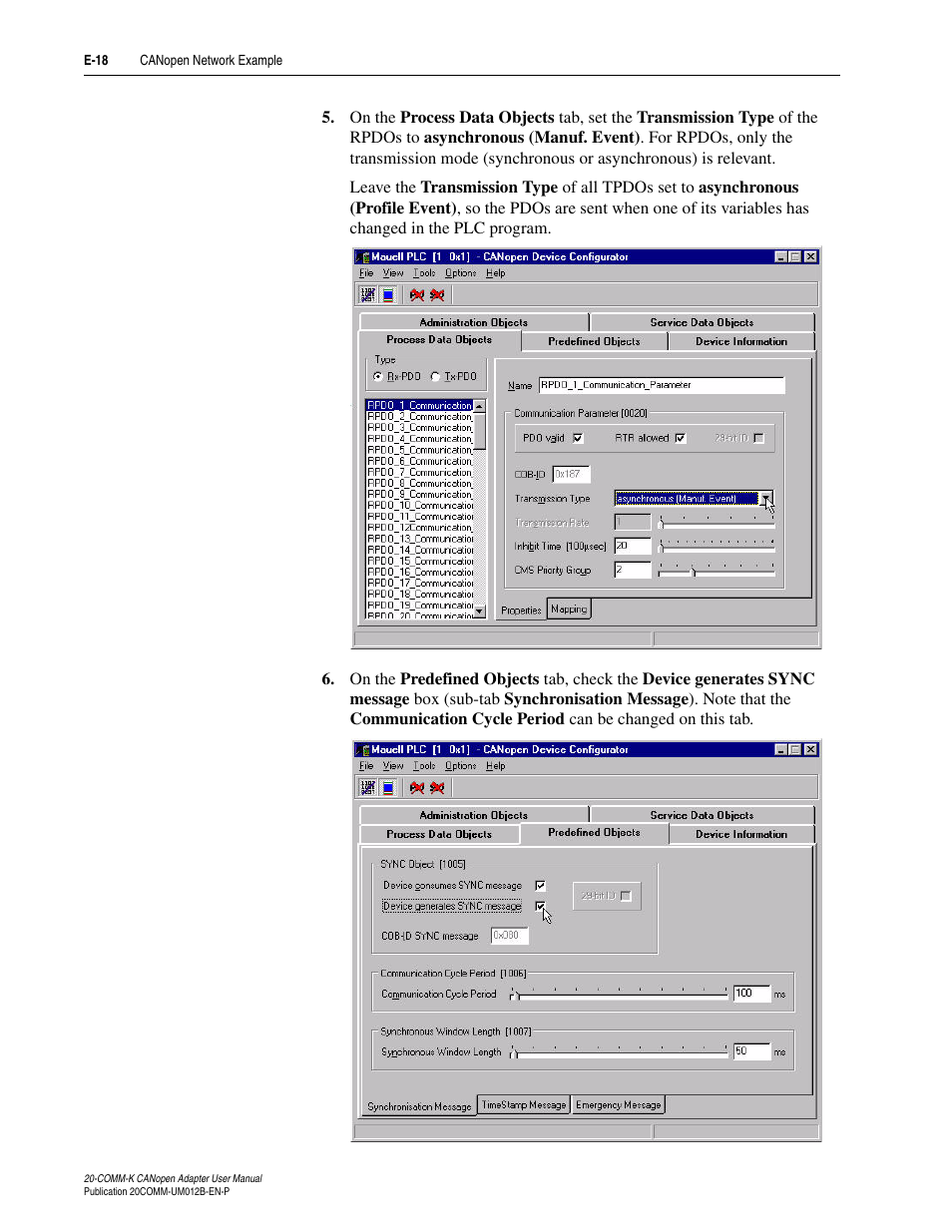 Rockwell Automation 20-COMM-K CANopen Adapter User Manual | Page 94 / 124