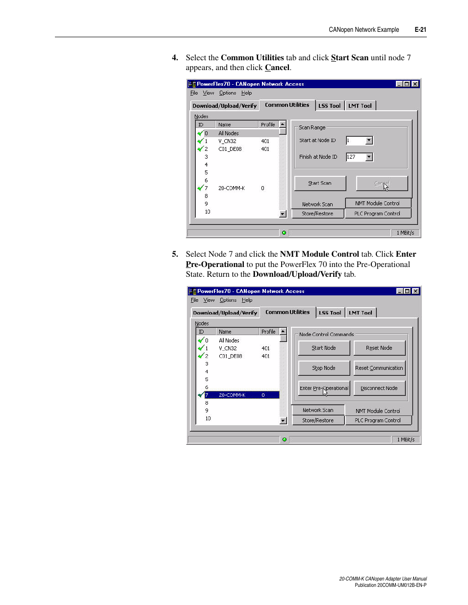 Rockwell Automation 20-COMM-K CANopen Adapter User Manual | Page 97 / 124