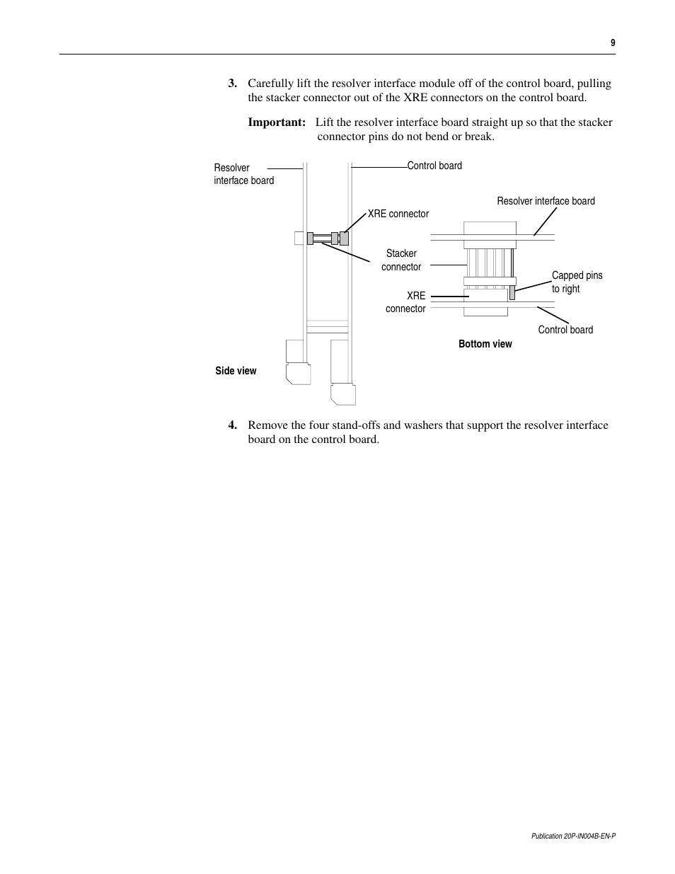 Rockwell Automation 20P, 23P PowerFlex DC Drive and SAR Control Circuit Board Installation Instructions User Manual | Page 9 / 18